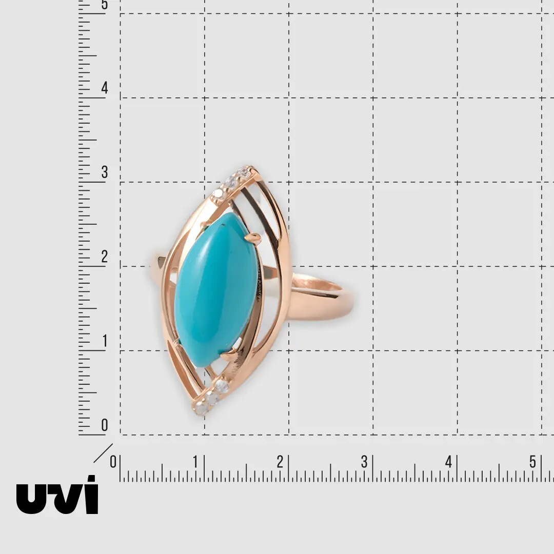 Серебряное кольцо с бирюзой